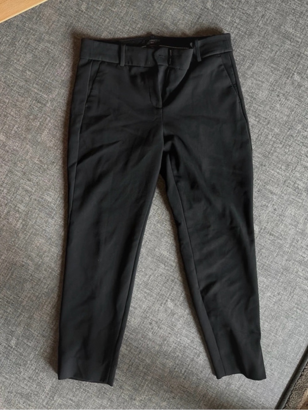 J Crew Classic Black Tailored Women's Trousers size 10